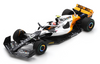 Spark Models Oracle McLaren MCL60 No.4 Lando Norris 9th Monaco GP 2023 1/18 Scale Model Car 18S898