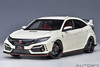 AutoArt Honda Civic Type R (FK8) 2021 (championship white) (composite model/full openings) 1/18 73220