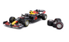 Bburago Red Bull Toy Tyre Changing Racing Car (2021) Verstappen Playset 1/24 B18-28015V