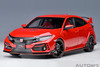 AutoArt Honda Civic Type R (FK8) 2021 (Flame Red) 1/18 73223