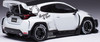 Ixo Toyota Yaris Pandem White 1/43 Diecast Scale Model Car MOC327