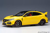 AutoArt Honda Civic Type R (FK8) Limited Edition (Sunlight Yellow) Model Car  1/18 73225