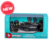 Bburago F1 Mercedes-AMG PETRONAS W14 2023 George Russell 1/43 Model Car 18-38080