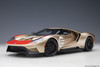 AutoArt Ford GT 2022 64 Heritage Edition HOLMAN MOODY (gold w / red & white) 1/18 72928