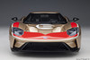 AutoArt Ford GT 2022 64 Heritage Edition HOLMAN MOODY (gold w / red & white) 1/18 72928