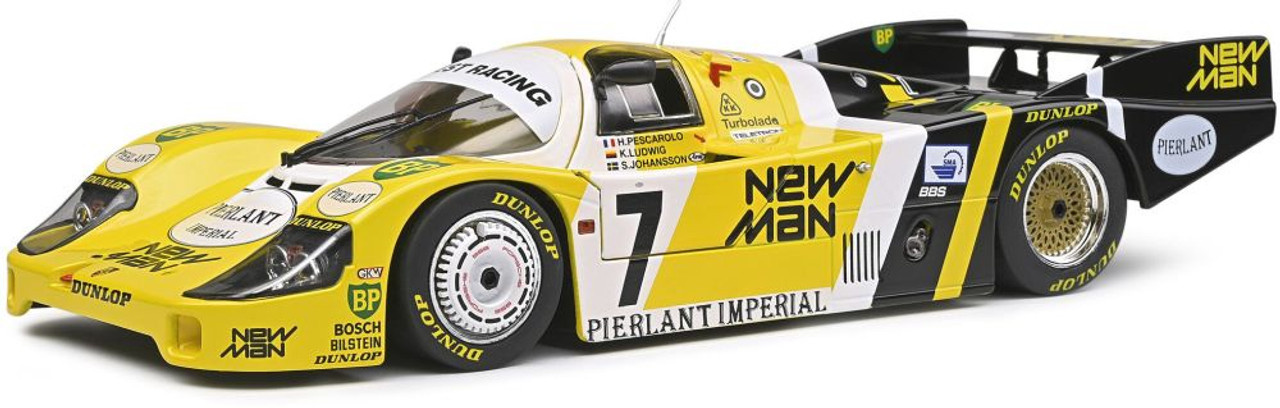 Solido Porsche 956LH Winner Le Mans 1984 Pescarolo/Ludwig/Johansson #7 Car  Model Toy 1/18 S1805502 - Car Model Store