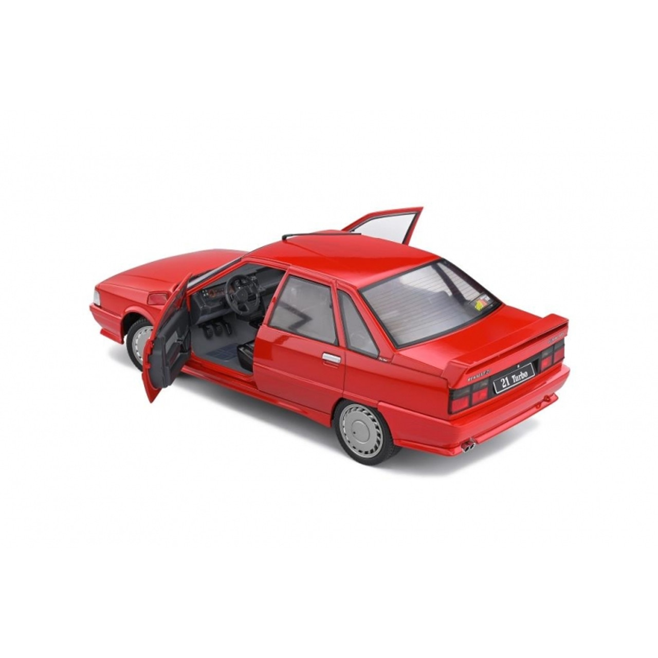 Solido 1988 Renault 21 Mk.1 Turbo - Red 1/18 Model Car S1807701