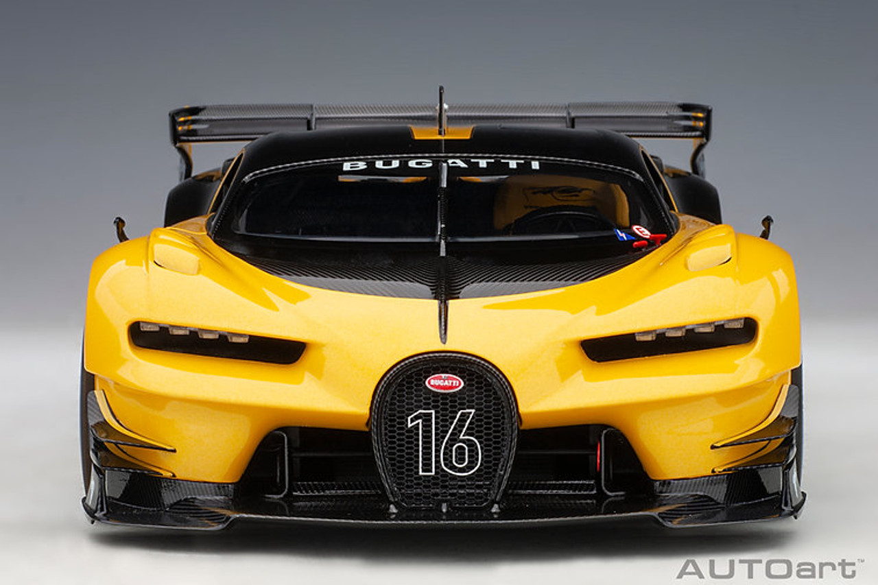 Giallo Midas Yellow Autoart 70989-1/18 Composite Bugatti Vision GT 2015 