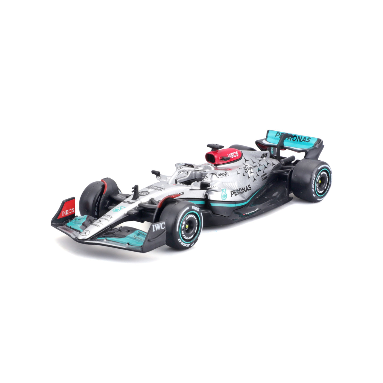 Bburago Mercedes F1 Lewis Hamilton W13 E Performance #44 (Lewin) 2022  Season Model Car 1/43 B18-38065H - Car Model Store