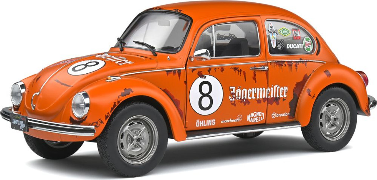  Solido Volkswagen Beetle Jaegermeister Homenaje Naranja Coche Modelo / S1