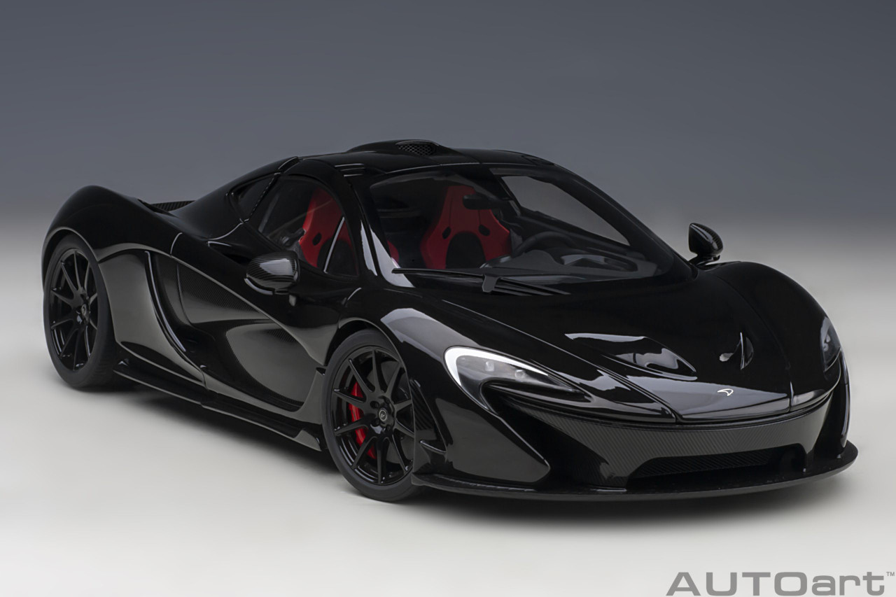 AutoArt Mclaren P1 (fire black w/red/black interior) 1/18 76065