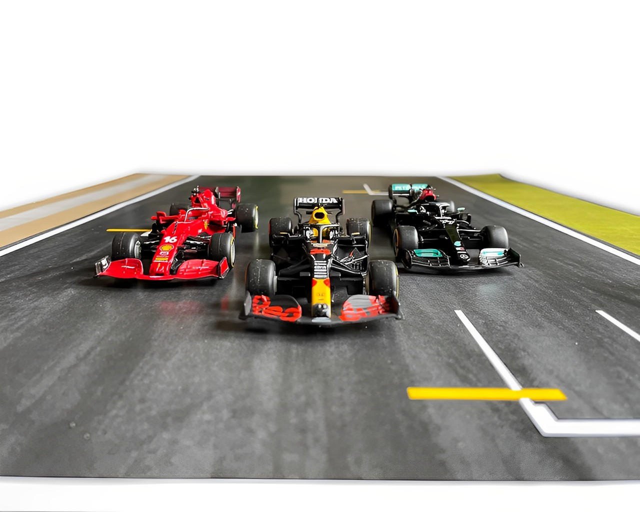 Silverstone Race Track Start Line Ground Mat 1/43 for F1 Models (Compatible  with Bburago, Minichamps)