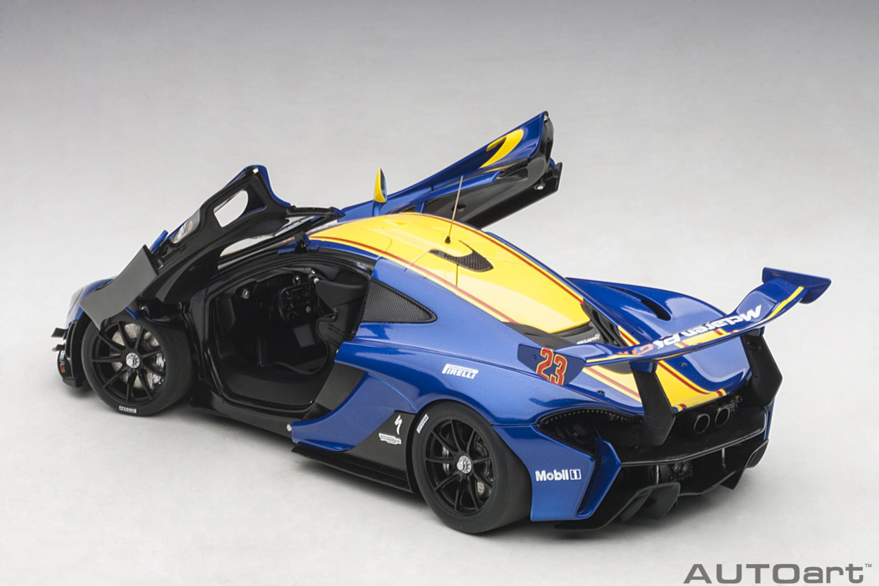 AutoArt McLaren P1 GTR (Blue Metallic) 1/18 81542