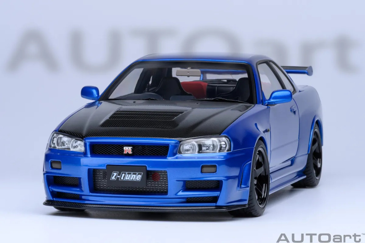 AutoArt Nismo Nissan Skyline GT-R (R34) Z-tune (Bayside Blue