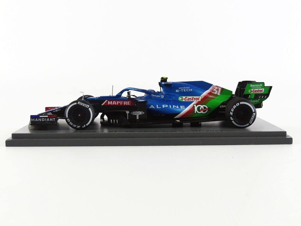 Spark Alpine A521 - 4th Saudi Arabian GP 2021 Esteban Ocon 1/43 