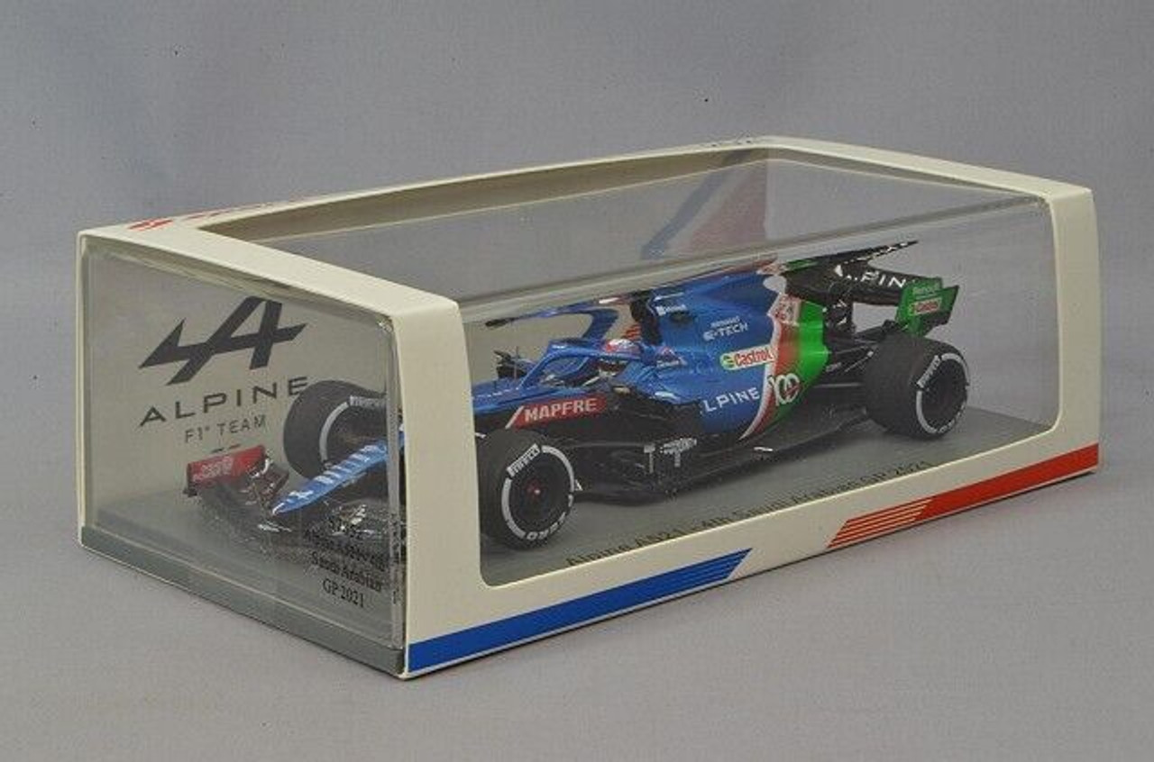 Spark Alpine A521 - 4th Saudi Arabian GP 2021 Esteban Ocon 1/43 