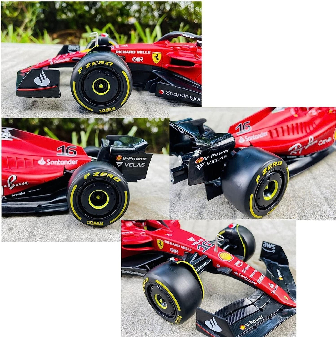 Scuderia Ferrari F1-75 Radio Controlled Car 1:12