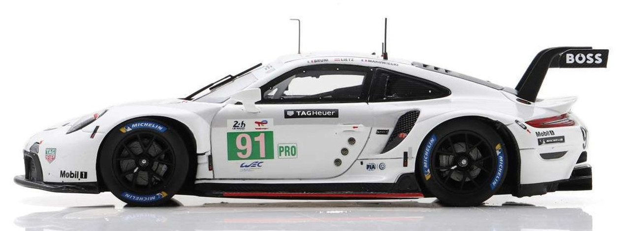 Spark Models Porsche 911 RSR-19 No.91 Porsche GT Team Winner LMGTE 