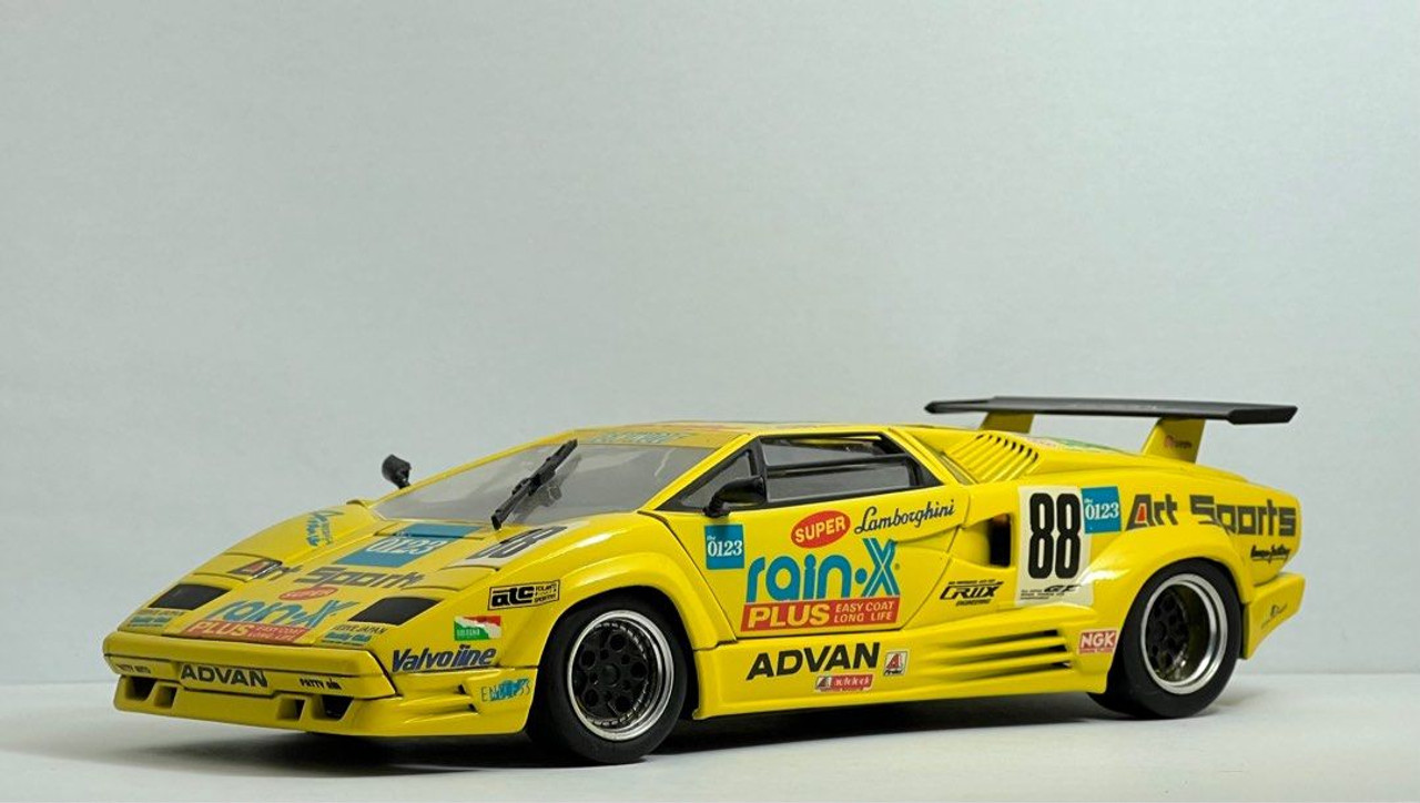 Spark Models RAIN-X ART Lamborghini Countach No.88 – GT1 JGTC 1994 