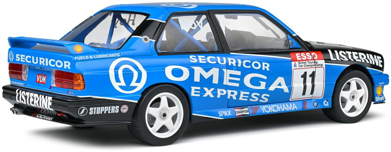 Solido BMW E30 M3 Blue BTCC 1991 1/18 S1801522