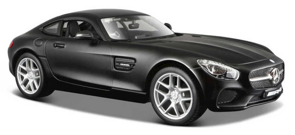 Maisto Dull Black Mercedes-Benz Amg Gt 1/24 M31134B Model Car