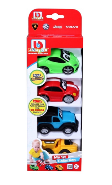 Bburago Bb Junior My 1St Collection Set of 4 Assortment Toy Car  B16-85125