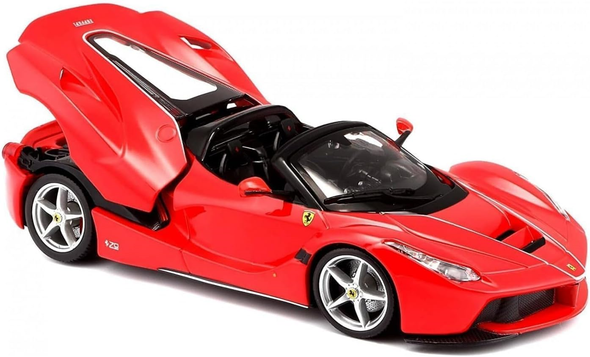 Bburago Ferrari Race And Play Laferrari Alperta 1/24 Model Car B18-26022RP