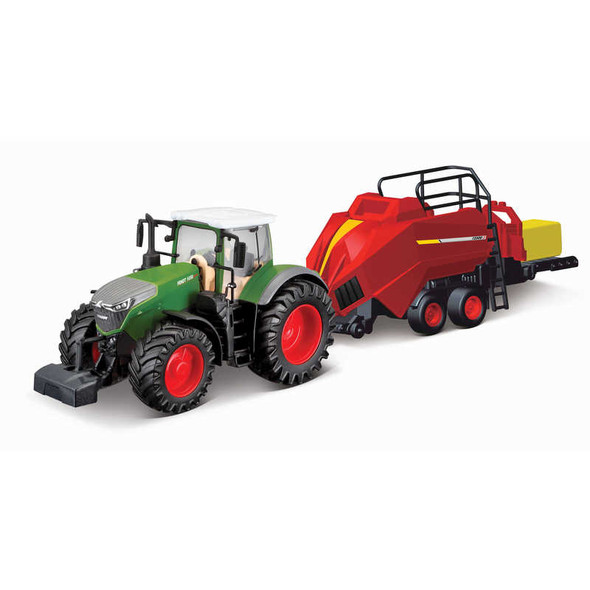 Bburago 10Cm Fendt 1050 Vario With Baler Lifter Model B18-31663