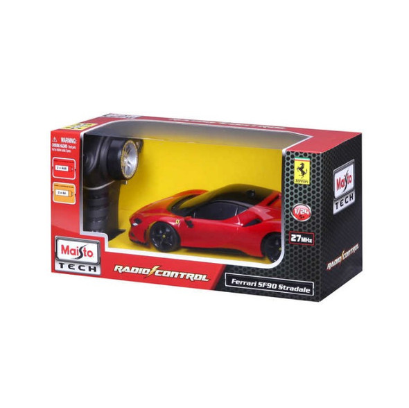 Maisto Remote Control Ferrari SF90 Stradale 2.4GHZ Car 81532 - 1/24 M81532