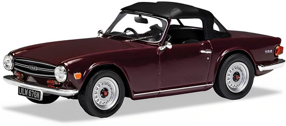 Corgi Triumph TR6 - Damson 1/43