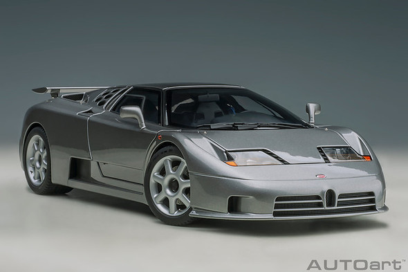 AutoArt 1992 Bugatti EB 110 SS (Grigio Metalizzatto/silver) 1/18 70916