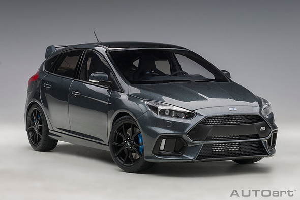 AutoArt 2016 Ford Focus RS (stealth grey) (composite) 1/18 72954