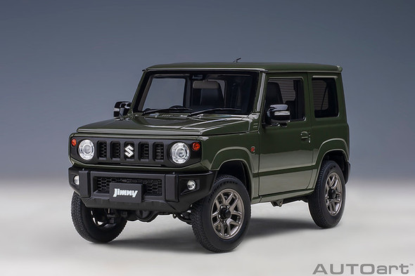 AutoArt Suzuki Jimny (JB64)(660cc/RHD) (jungle green) (composite) 1/18 78504