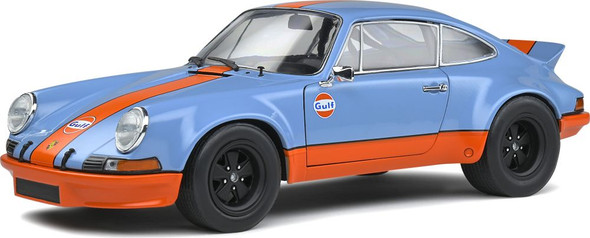 Solido 1973 Porsche 911 Rsr - Gulf Colours Car Model 1/18 Model Car S1801115