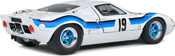 Solido Ford GT40 Mk.1 - Red Racing 1968 1/18 Car Model S1803005