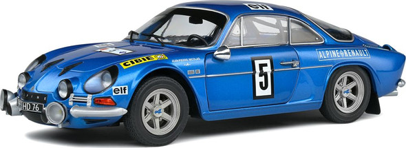 Solido Alpine A110 1600S - Olympia Rally 1972 - J.P.Nicolas/J.Todt Car Model 1/18 S1804205