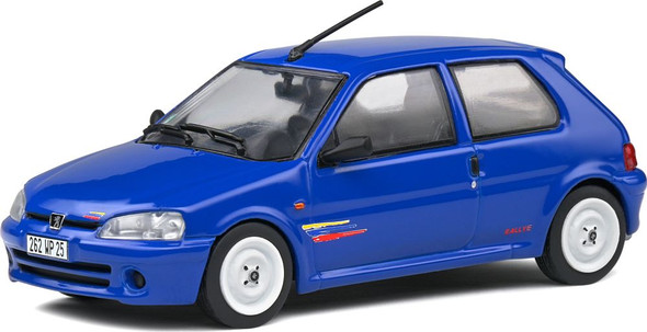 Solido Peugeot 106 Ph.2 Rally Blue 1995 1/43 Car Model S4312102