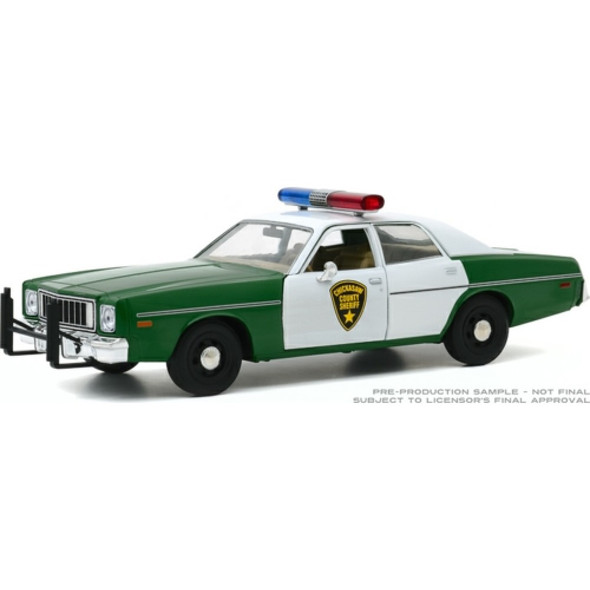 Greenlight  1975 Plymouth Fury Chickasaw County Sheriff 1/24 Gl84096
