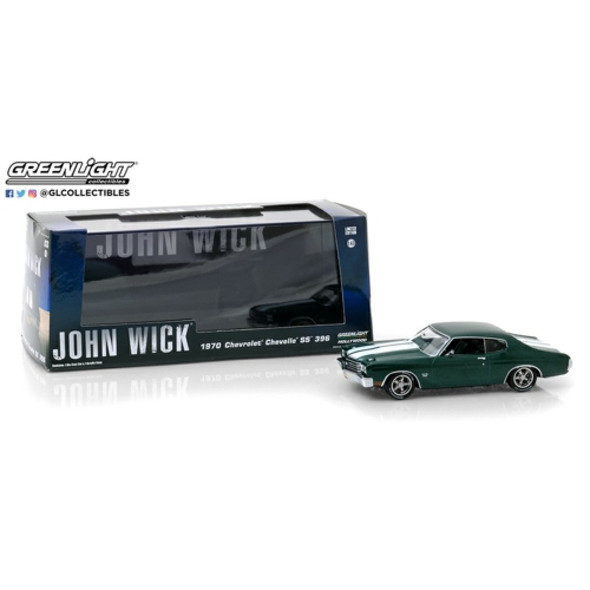 Greenlight Chevrolet Chevelle Ss396 John Wick 2 1/43 Gl86541