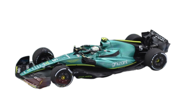 Minichamps Aston Martin Aramco Cognizant Formula One Team AMR22 - S. Vettel - Last Race Abu Dhabi GP 2022 1/43 417222205