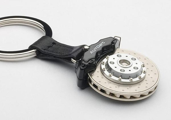 AutoArt Brake Disc Keychain (6-pots-caliper/black) 40093