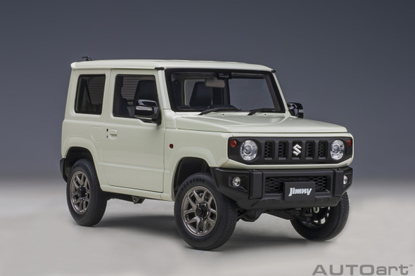 AutoArt Suzuki Jimny (JB64) (Pure White Pearl) 1/18 Car Model 78505