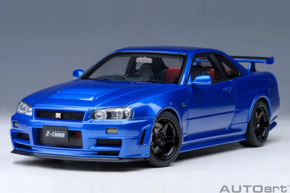 AutoArt Nismo Nissan Skyline GT-R (R34) Z-tune (Bayside Blue 