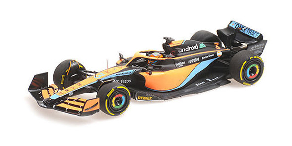 Minichamps McLaren F1 Team MCL35M - Lando Norris Bahrain GP 2022 1/43 Model Car 537224304
