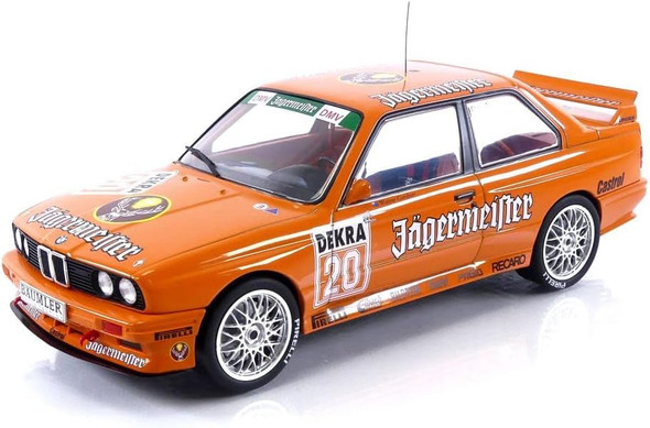 IXO BMW M3 (E30) #19 DTM Nurburgring 1992 A.Hahne 1/18  Scale Model Car 18RMC082A