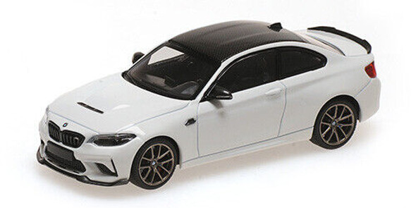 Minichamps BMW M2 CS 2020 White with Black wheels 1/43 Model Car 410021021