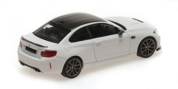 Minichamps BMW M2 CS 2020 White with Black wheels 1/43 Model Car 410021021