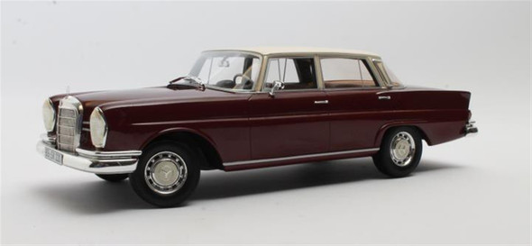 Cult Models Mercedes Benz 220SE W111 Red/White Roof 1959-1965 1/18 CUL CML151-2