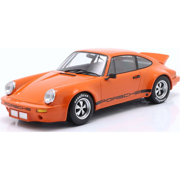 Ixo Porsche 911 Carrera 3.0 Carrera RSR Orange 1/18 Scale Model Car   W18016002