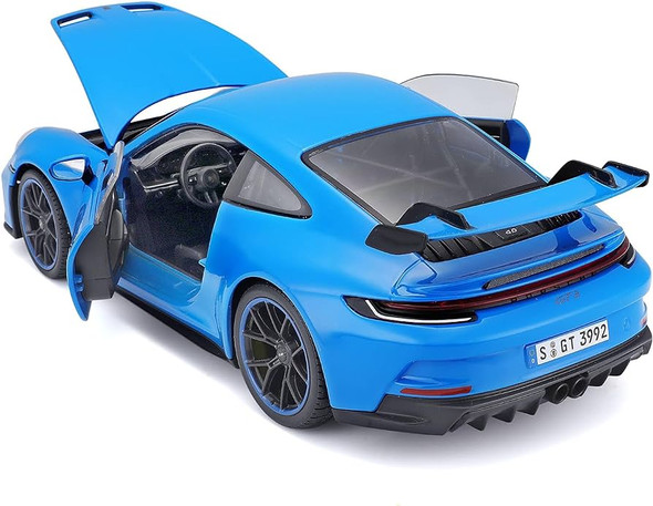Maisto Porsche 911 GT3 2022 Model Car (Blue) 1/18 M36458